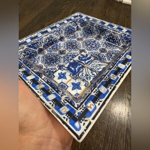 Fabienne Jouvin Paris Trinket Dish Parisian Ceramic Dish